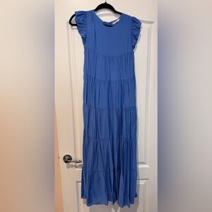 La Ven XS women’s blue maxi dress